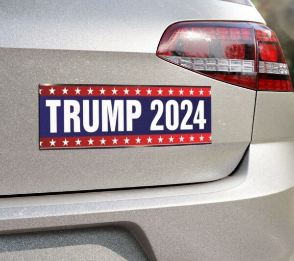 Donald Trump for president maga 2024 car magnet2