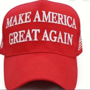 Donald Trump offical hat Take AMERICA Back TRUMP 2024 campaign Royal and red available Wear the official hat of the Donald -4 logo spots