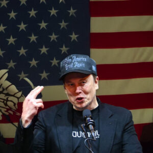 ELON MUSK- Dark Gothic MAGA cap usa