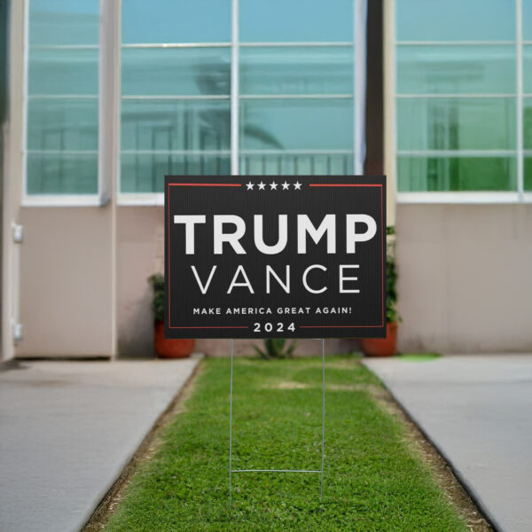 ELON MUSK TRUMP VANCE sign