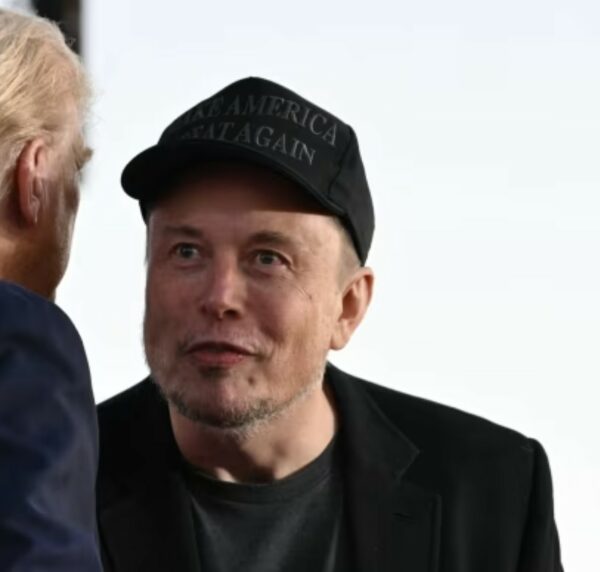 Elon Musk Black Trump Hat