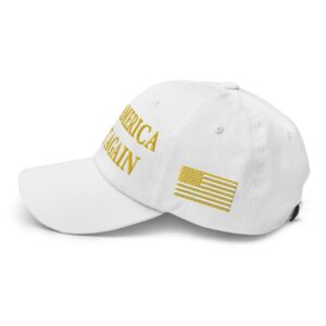 Elon Musk GOLD MAGA Hat Cap