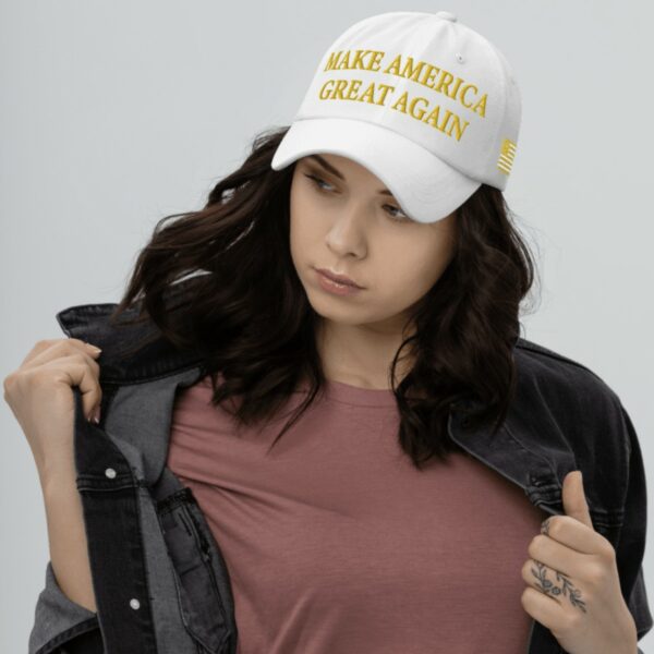 Elon Musk GOLD MAGA Hat Cap Us