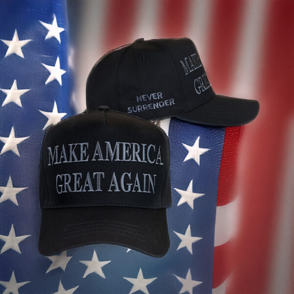 Elon Musk -Trump Never Surrender MAGA Hat USA