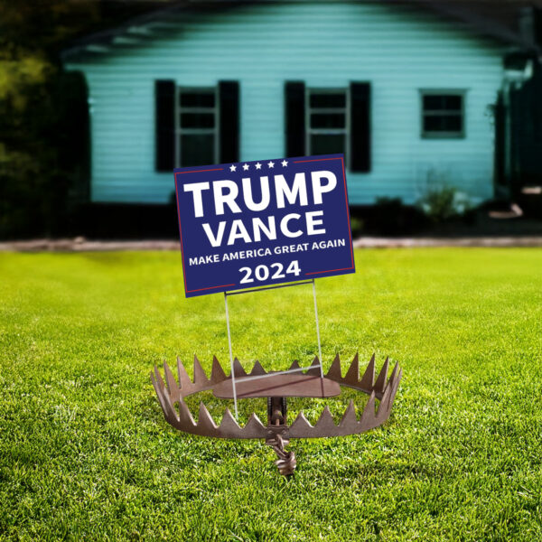 Elon Musk's Trump Vance Yard Signs