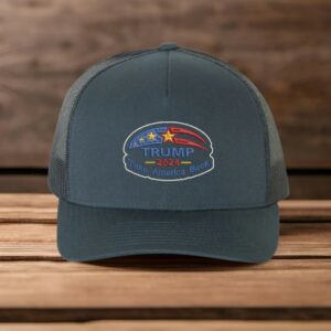 Embroidered Trump 2024 Hat, Take America Back Cap, Trump 2024 Trucker Hat, Trump 2024 Hat, Trump Trucker Hat, Adjustable Trump Cap