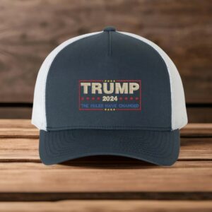 Embroidered Trump 2024 Hat, The Rules Have Changed Cap, Trump 2024 Trucker Hat, Trump 2024 Hat, Trump Trucker Hat, Adjustable Trump Cap2