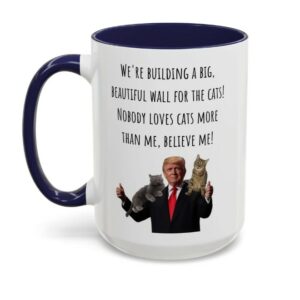 Funny Trump Coffee Mug with Cats MAGA Trump Gift Take America Back Conservative Mug (11, 15oz)3