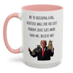 Funny Trump Coffee Mug with Cats MAGA Trump Gift Take America Back Conservative Mug (11, 15oz)4