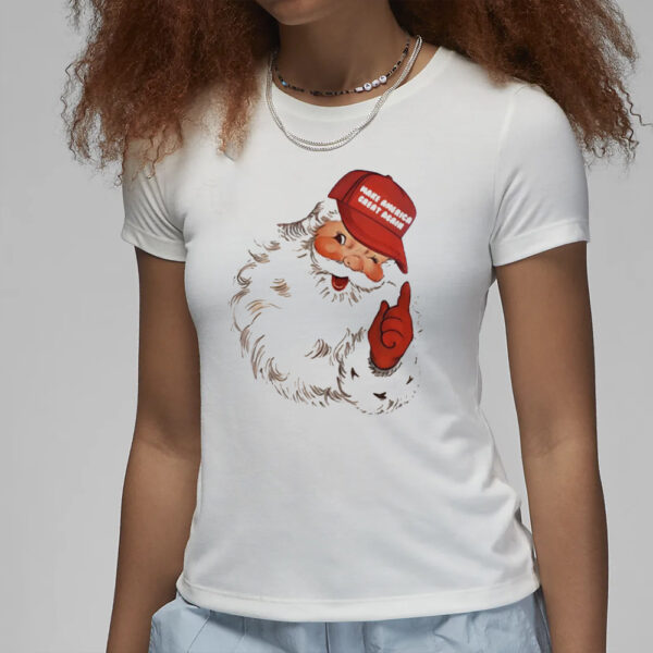 Funny Trump Hat Santa t-shirts3