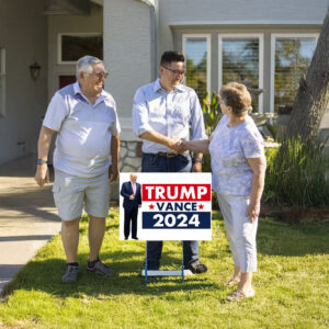 Funny Trump Vance 2024 Yard Sign US