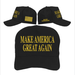 Gold Dark MAGA HatS - MET WITH JOE ROGAN!