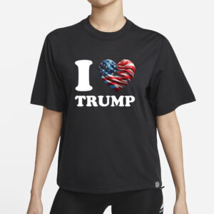 I Love Trump, Trump 2024 Shirt, Donald Trump For President, Second Term Shirt1