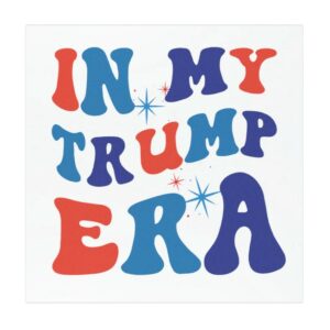 In My Trump Era Car magnet, Elections 2024 car decal, Election 2024 bumper sticker, Trump bumper sticker, Trump car magnet2