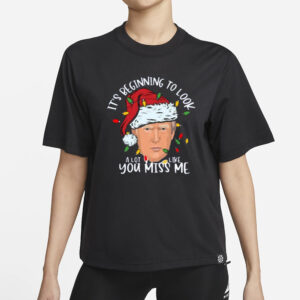 It's Beginning to Look A Lot Like you Miss Me T-Shirt1