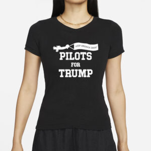 Keep America Great Pilots For Donald Trump 2024 T-Shirt