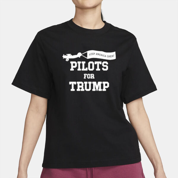 Keep America Great Pilots For Donald Trump 2024 T-Shirt2