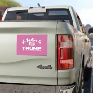 Ladies for Trump Car Magnet - New Trump 20242