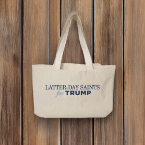 Latter-Day Saints for Trump Canvas Tote Bag US