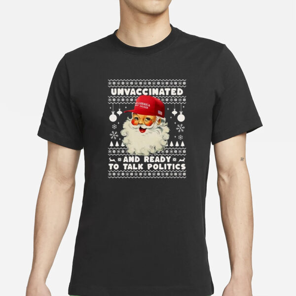 MAGA Santa sweater, Trump Christmas t shirts1