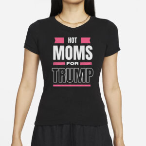 MAGA Women’s Tank Top, Hot Moms for Trump Apparel, Patriotic Republican Shirt