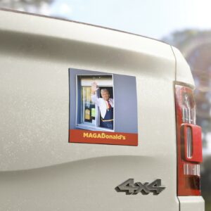 MAGADonald’s Car Magnets, Sticker US