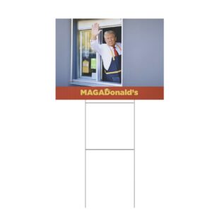 MAGADonald's Yard Sign US