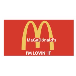 Magadonalds I’m Lovin’ It Bumper Stickers