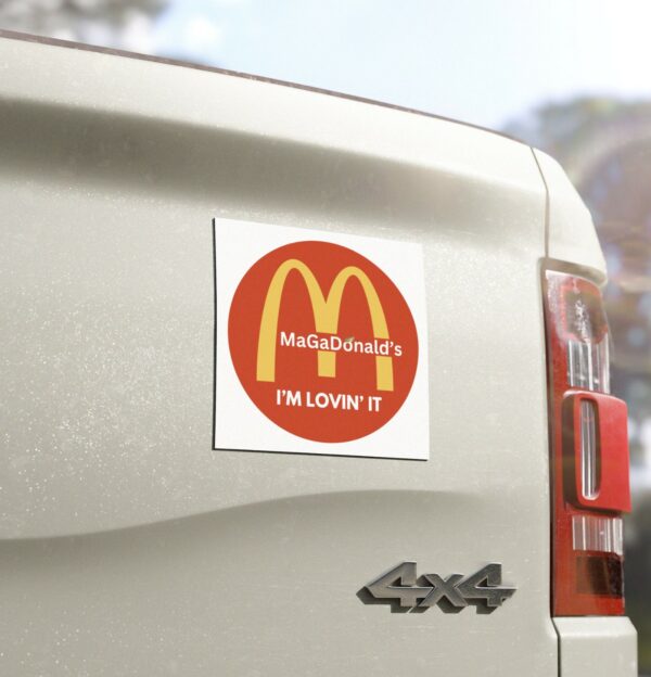 Magadonalds I’m Lovin’ It Car Magnets US