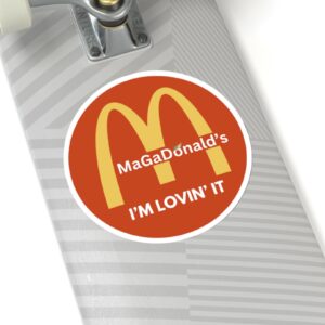 Magadonalds I’m Lovin’ It Sticker