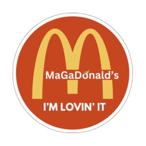 Magadonalds I’m Lovin’ It Stickers