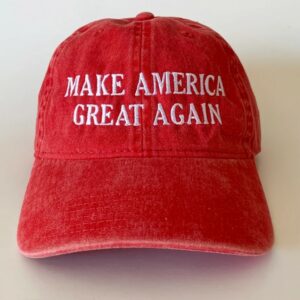 Make America Great Again Embroidered Washed Cap MAGA Hat Patriot cap Cotton Cap Dad Hat