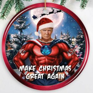 Make Christmas Great Again Donald Trump Ornament