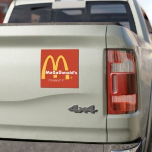 McDONALDs Trump vance i’m lovin’ it Car Magnets