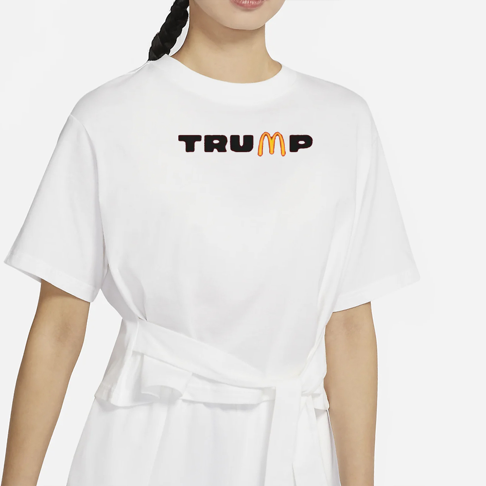 McDonalds Trump Shirt, Trump 2024 Shirt, Support Trump Shirt, Trump Vance Shirt, McDonalds Shirt