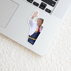 McDonald's Trump Sticker