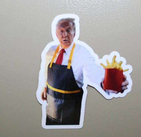 McDonald's Trump Sticker, MAGA, Trump Sticker