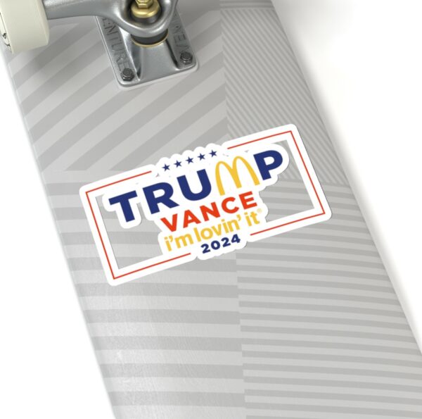 McDonald’s Trump vance Stickers