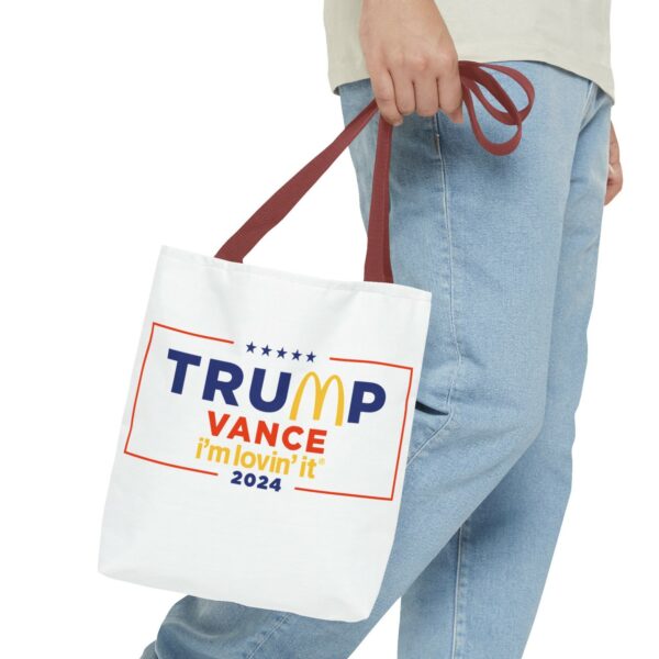 McDonald’s Trump vance Tote Bags