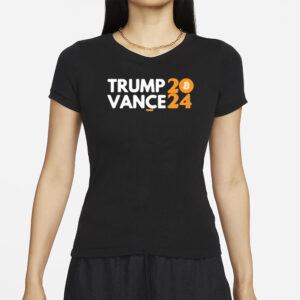 Official Donald Trump Vance 2024 Bitcoin t-shirt