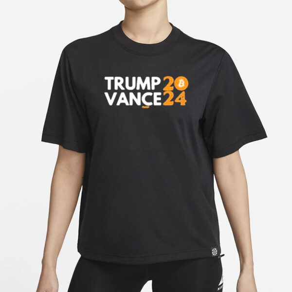 Official Donald Trump Vance 2024 Bitcoin t-shirt1