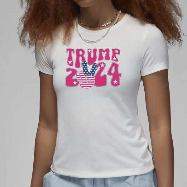 Pink Trump 2024 shirt, Republican T-Shirt3