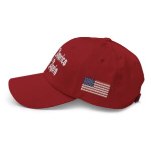 Red Gothic MAGA 45-47 Hats