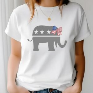 Republican Elephant Political T-shirt Election Vote Shirt