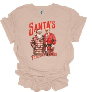 Santa’s Favorite Felon Shirt, Trump Christmas Shirt, Funny Trump Shirt, Christmas Shirt, Gift for Republican, Trump 2024 Shirt, Trump Shirt2