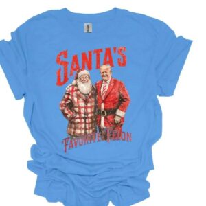 Santa’s Favorite Felon Shirt, Trump Christmas Shirt, Funny Trump Shirt, Christmas Shirt, Gift for Republican, Trump 2024 Shirt, Trump Shirt3