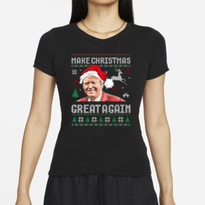 Santa’s Favorite Felon Sweatshirt, Trump Christmas Shirt, Funny Trump Shirt