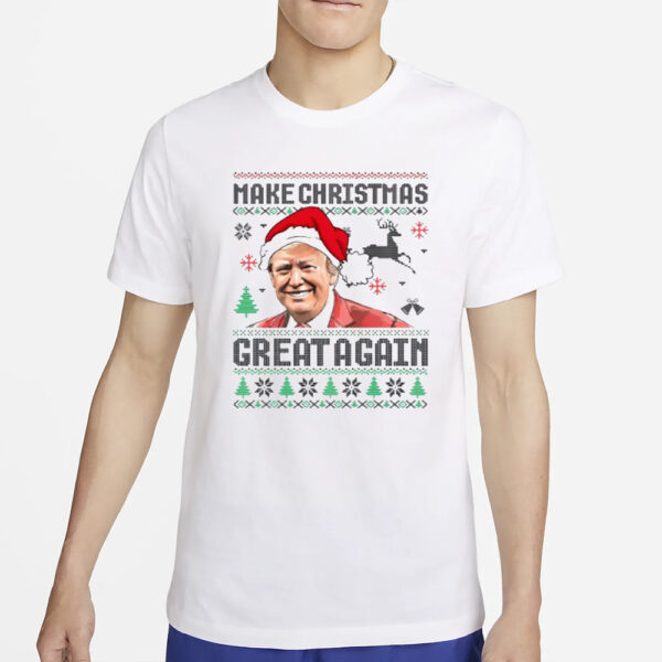 Santa’s Favorite Felon Sweatshirt, Trump Christmas Shirt, Funny Trump Shirts