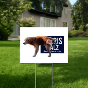 Smart dog 2024 Yard Sign Anti Kamala Harris