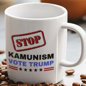 Stop Kamunism Mug Pro Trump Mug Vance Trump Supporter Mug Anti Kamal Harris Mug Stop Kamala 11oz